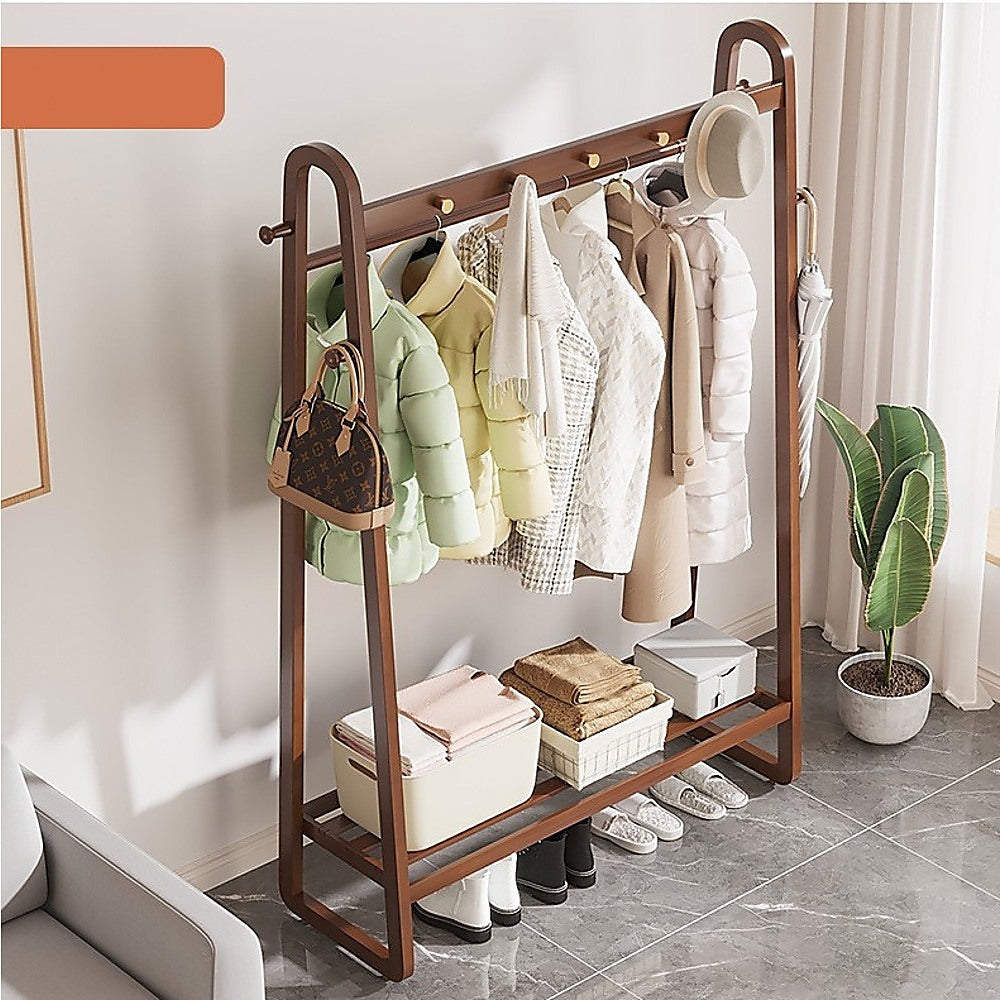 NNEDSZ 160x100cm Clothes Rack Slim Stylish Space Saving-4