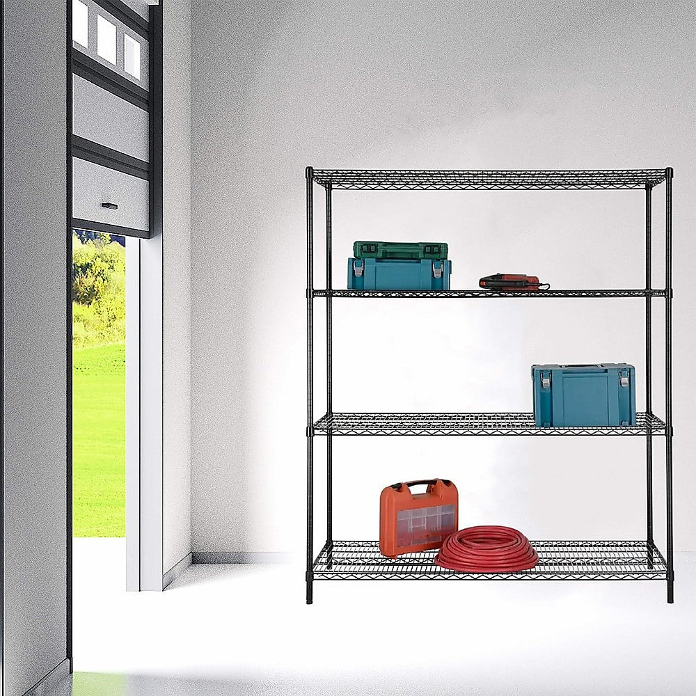 NNEDSZ Modular Wire Storage Shelf 1500 x 600 x 1800mm Steel Shelving-1