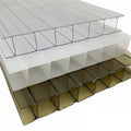 NNEDSZ 16mm Polycarbonate Roofing Sheets Clear UV Roof 1050x2100mm Bulk 5 Pack-0