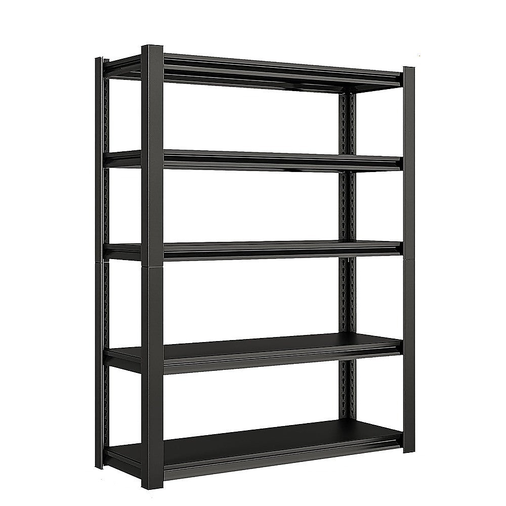120x40x183cm Metal Garage Shelving Rack – Heavy-Duty Steel Storage-0