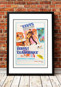 NNEDSZ Elvis 'Clambake' Framed Movie Poster! - Framed A2-0