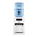 NNEDSZ 22L Bench Top Water Cooler Dispenser Filter Purifier Hot Cold Room Temperature Three Taps-0