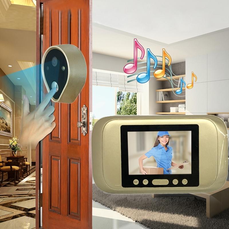 NNEIDS 720P Hd Smart Peephole Viewer With 3.2 Led Display And Tf Card Support 32Gb Max-2