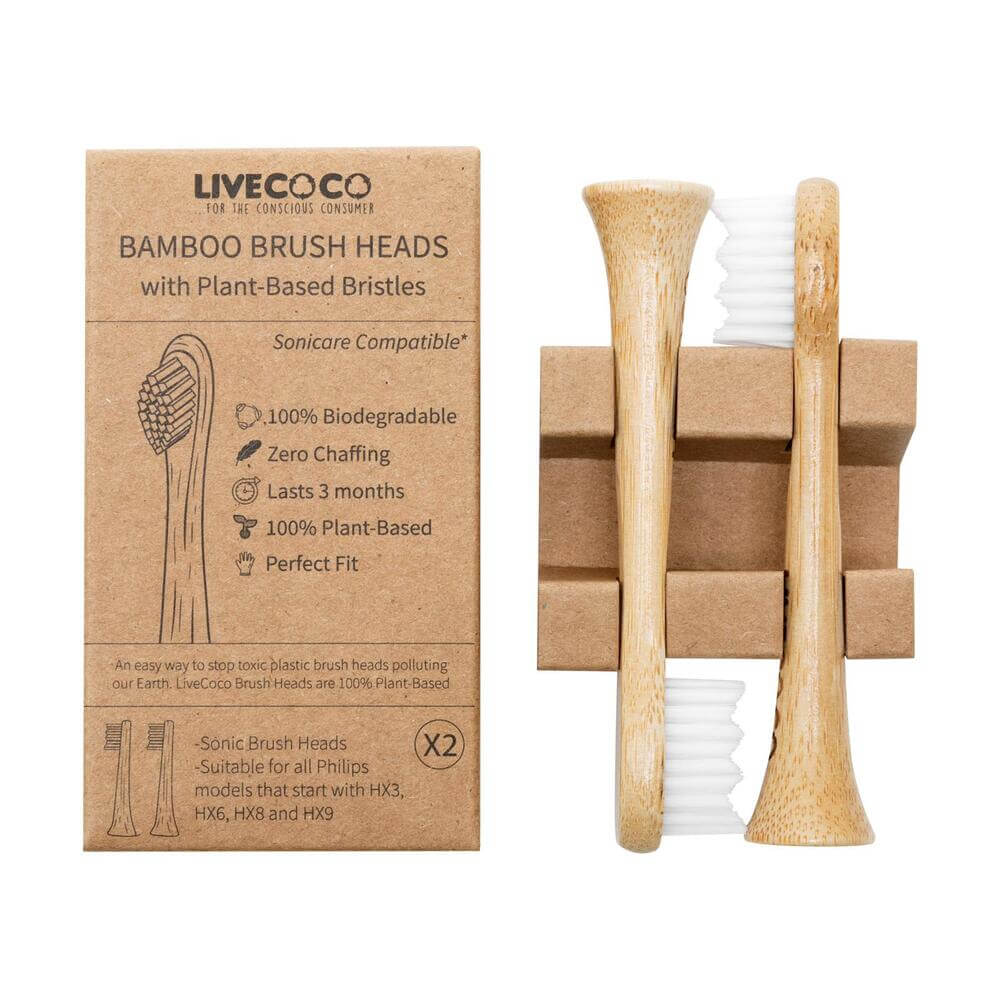 LiveCoco™ Philips Sonicare compatible Electric Brush Heads (Medium)-2