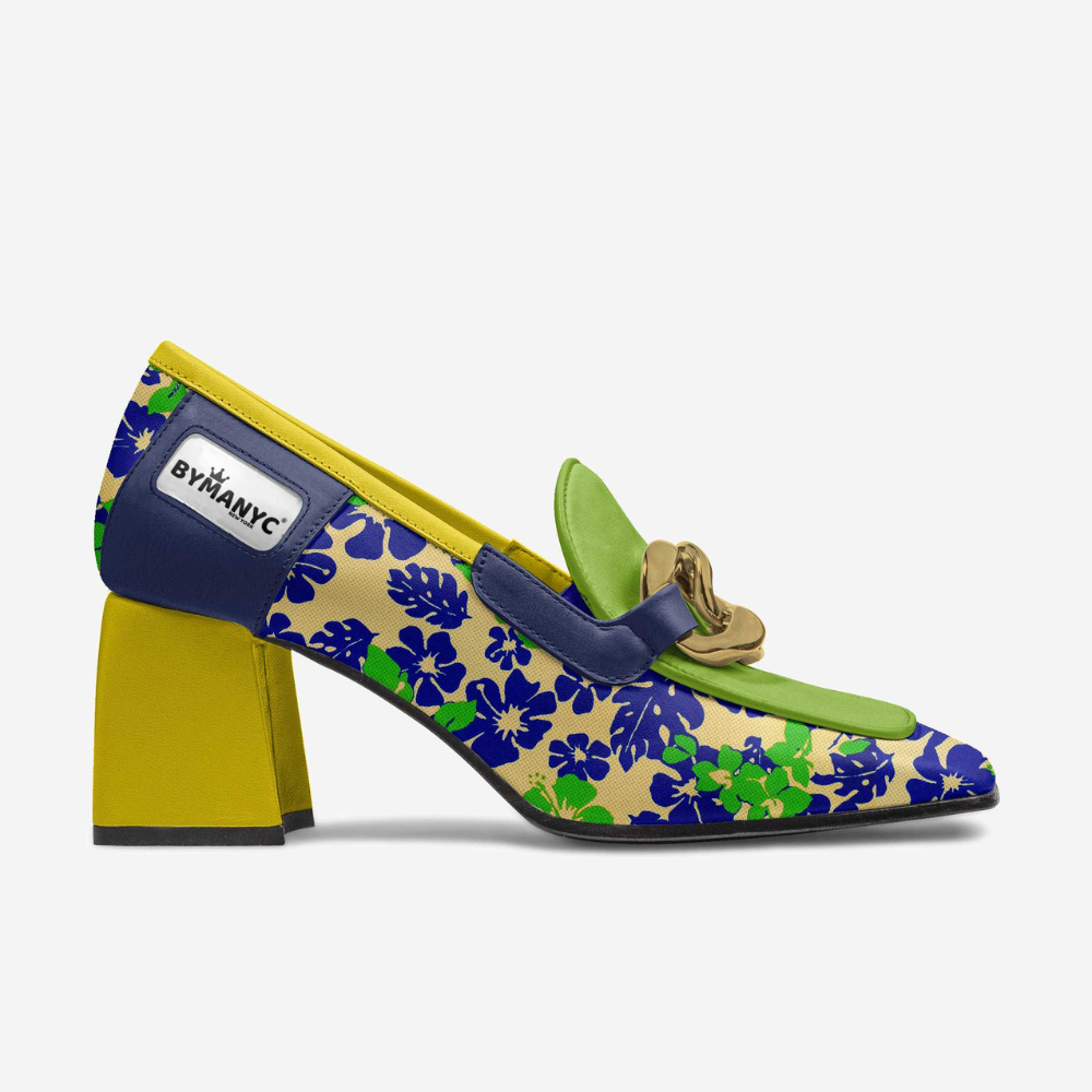 Women's Heeled Loafer ASTORIA Couture BYMANYC ® New York-1