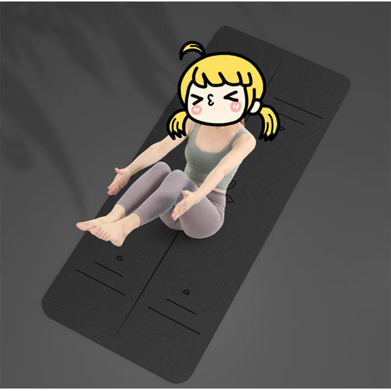 NNEOBA Foldable Non-Slip Rubber Yoga Mat-4