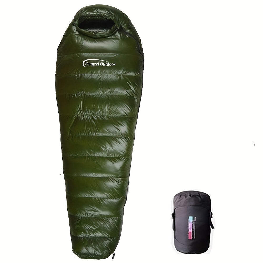 NNETM Ultralight Down Mummy Sleeping Bag for Camping-1