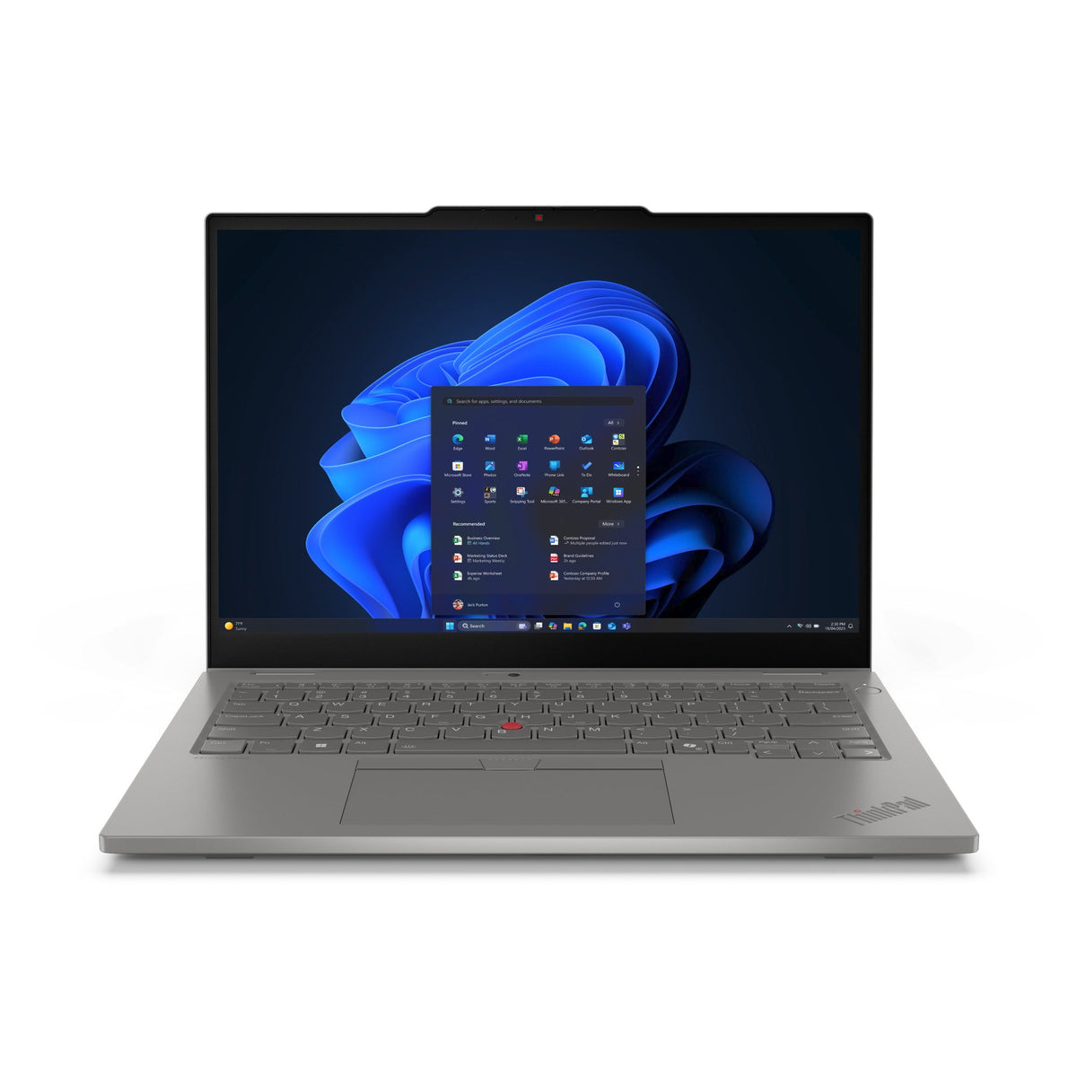 Lenovo ThinkPad L13 2-in-1 Gen 6 (Intel) Intel Core Ultra 5 225U Hybrid (2-in-1) 33.8 cm (13.3") Touchscreen WUXGA 32 GB LPDDR5x-SDRAM 512 GB SSD Wi-Fi 6E (802.11ax) Windows 11 Pro English Grey