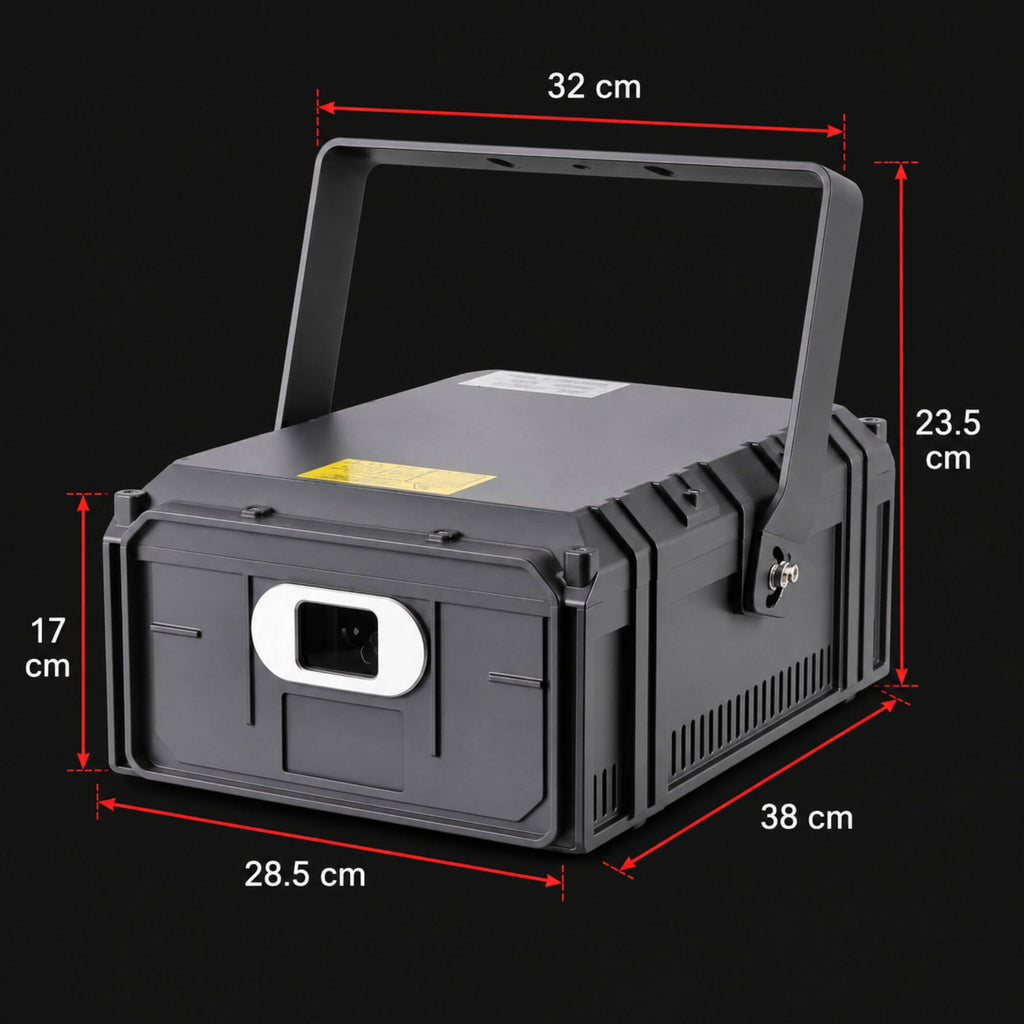 AO2 IP65 RGB Laser Projector 10W-30W App Control-2
