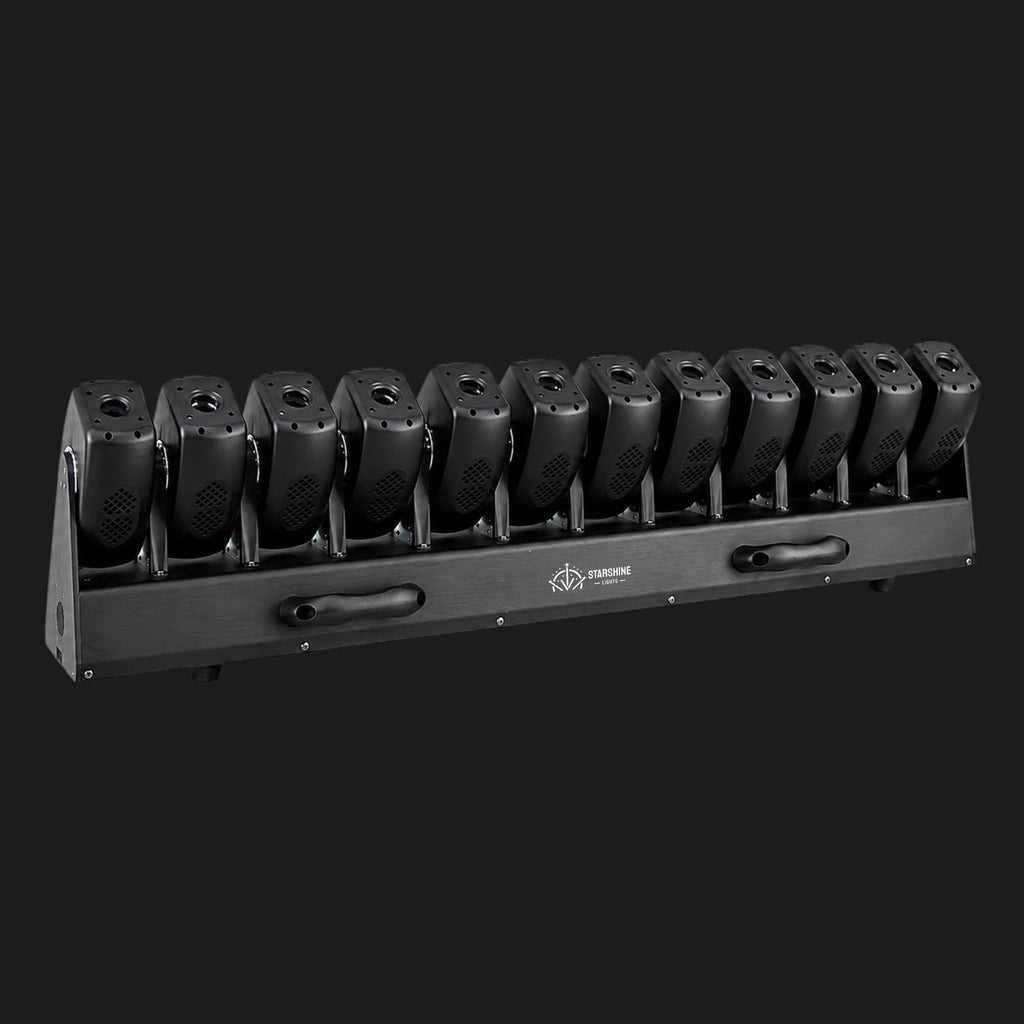 B12 DMX 12-Head Snake Shadow RGB Laser Bar 24W for DJ Stage-0