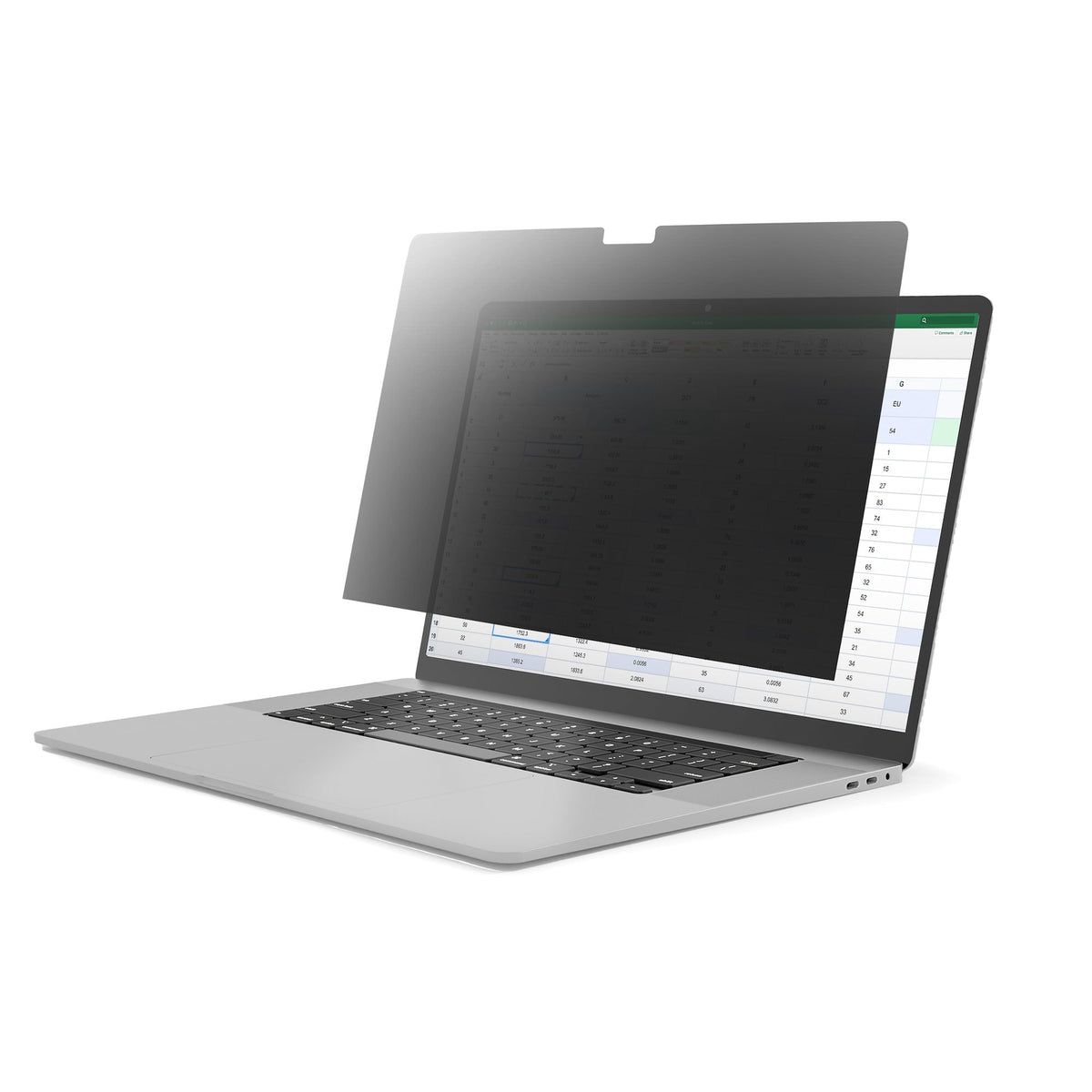 Star Tech 14-inch MacBook Pro 21/23 Laptop Privacy Screen, Anti-Glare Privacy Filter with 51% Blue Light Reduction, Monitor Screen Protector with +/- 30 deg. Viewing Angle, Reversible Matte/Glossy Sides