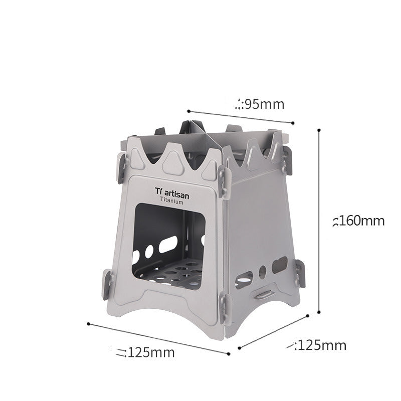 Widesea Portable Wood Stove for Camping