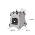 Widesea Portable Wood Stove for Camping