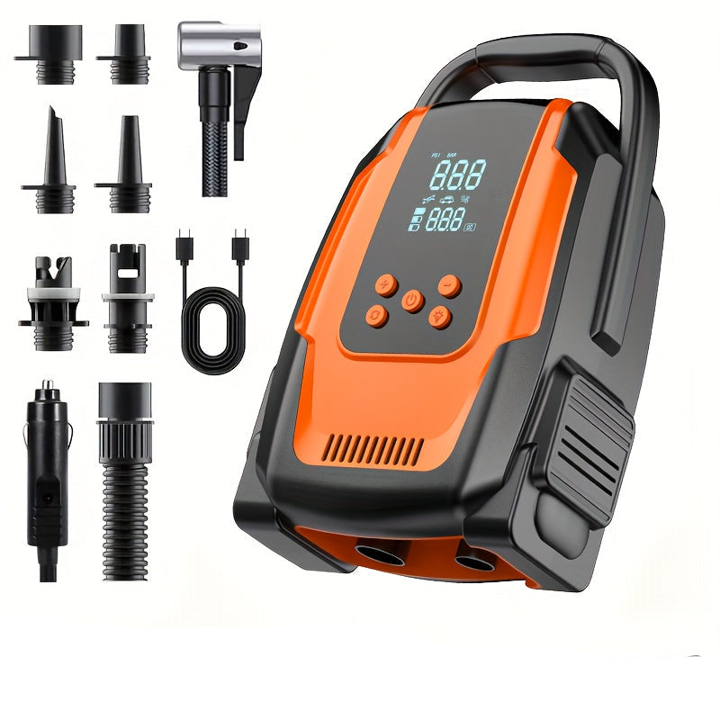 NNETM Multifunctional Inflatable Pump with LED Display-1