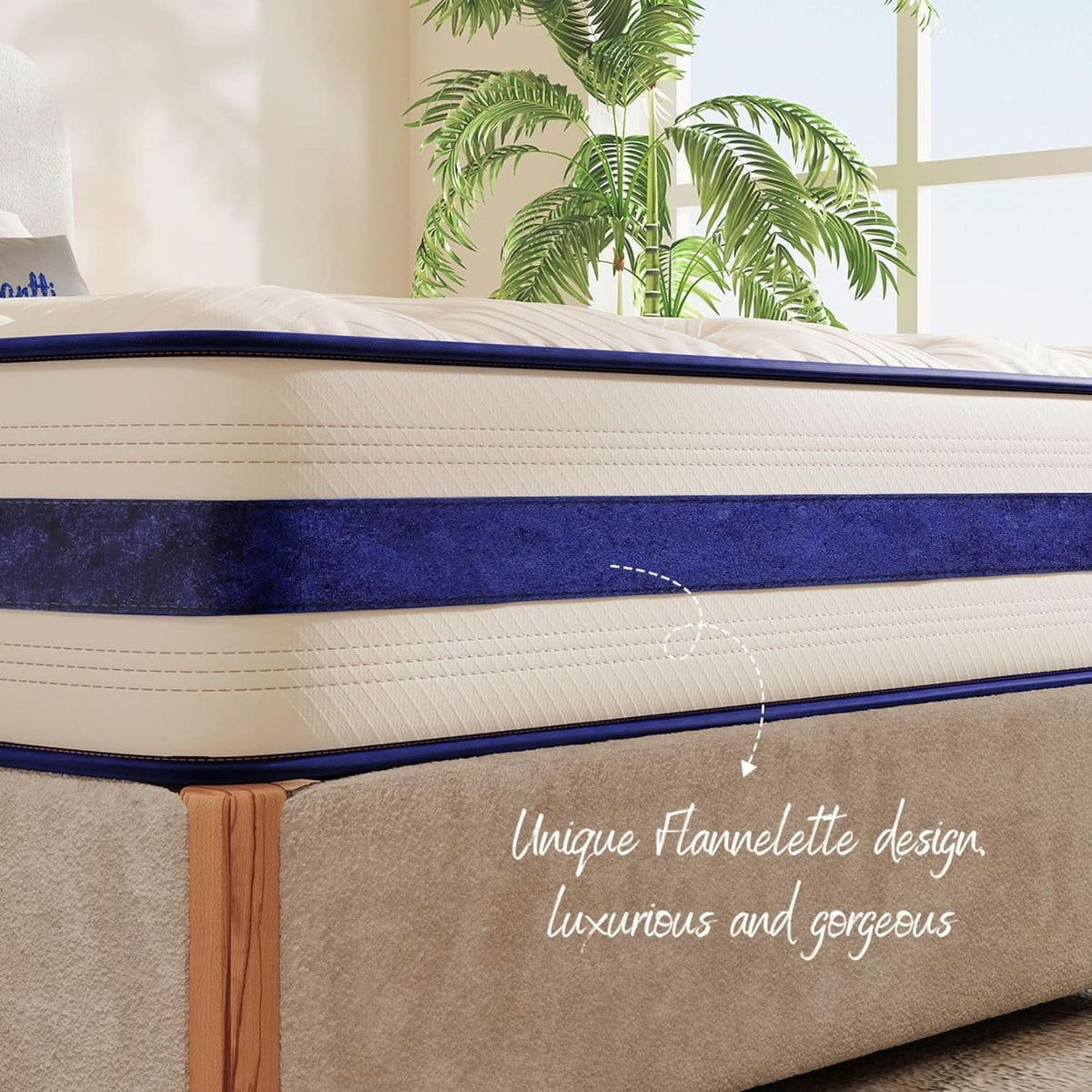 Twin XL 12Inch Hybrid Breathable MemoryFoam Pocket Springs Mattress-4