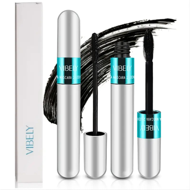 4D Silk Fiber Mascara for Lengthening & Thickening Lashes