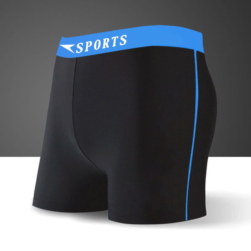 Breathable Men's Swimwear Boxer Briefs and Shorts