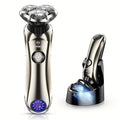 NNETM Advanced Electric Shaver for Men with Clean Charge Station-0