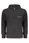 CALVIN KLEIN MEN'S BLACK ZIP SWEATSHIRT-0