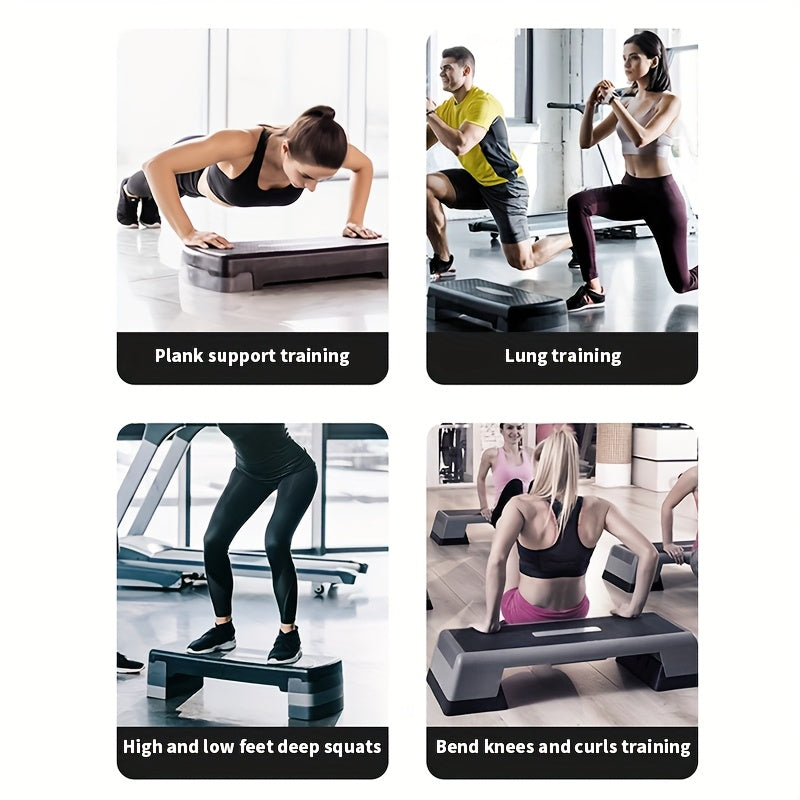 NNETM Adjustable Aerobic Stepper for Home Fitness-2