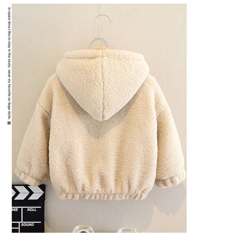 Children's Fleece Hoodie for Fall and Winter (New)