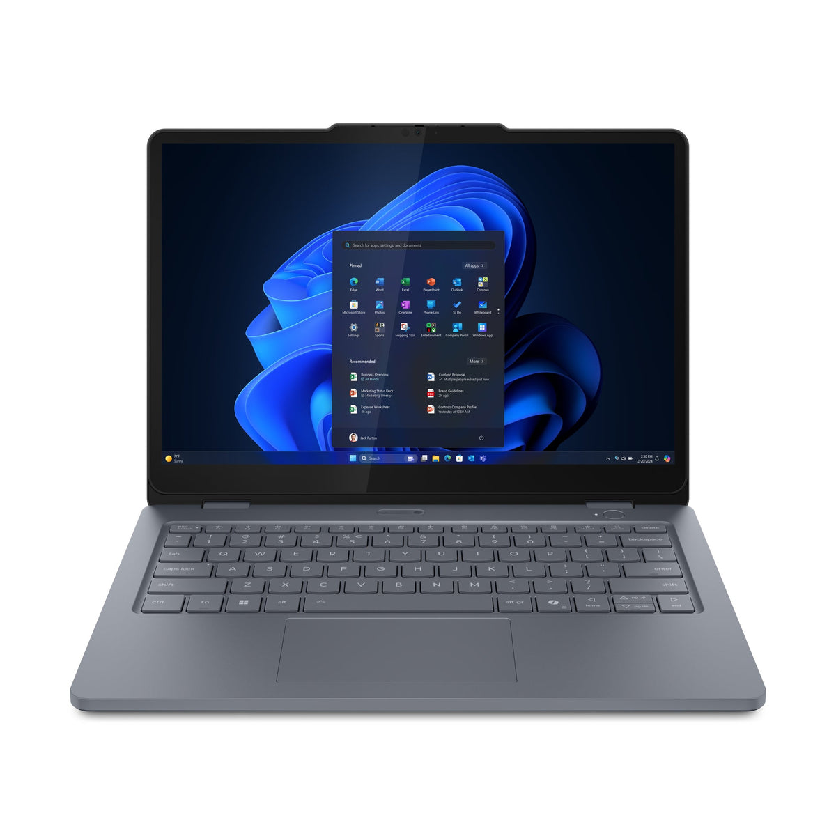 Lenovo 13w 2-in-1 Gen 3 Intel Core 5 120U Hybrid (2-in-1) 33.8 cm (13.3") Touchscreen WUXGA 16 GB DDR5-SDRAM 512 GB SSD Wi-Fi 6E (802.11ax) Windows 11 Pro Academic Grey