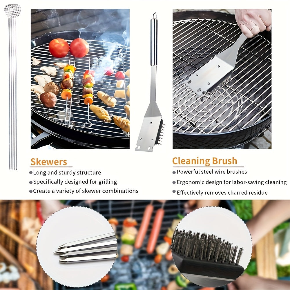 NNETM BBQ Grill Accessories Set (17pcs)-4