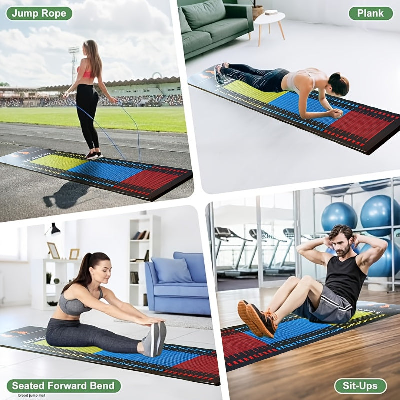 NNETM Standing Long Jump Test Mat – 300×90cm Non-Slip Training Measurement Mat-2