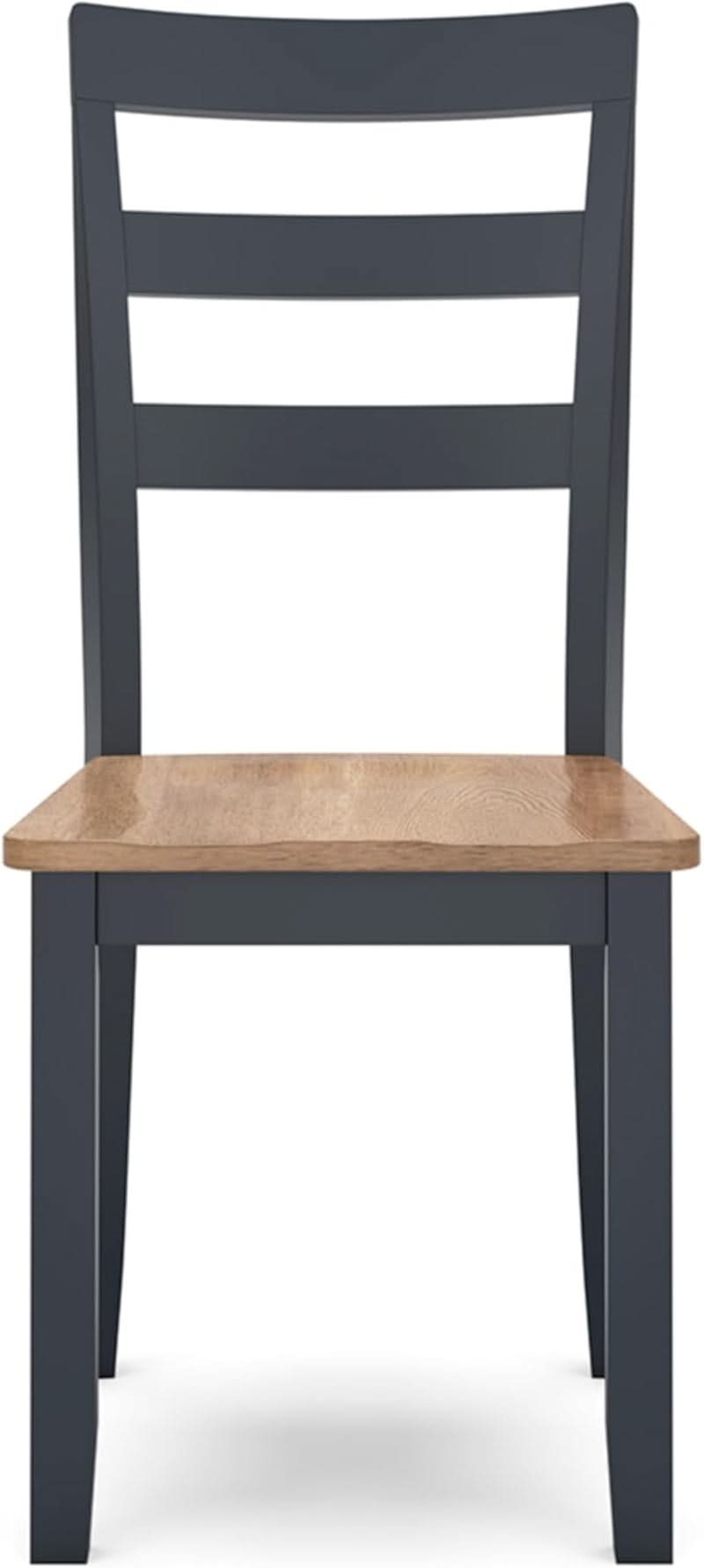 Gesthaven Solid Wood Frame Dining Chair Set 2 White Natural-4