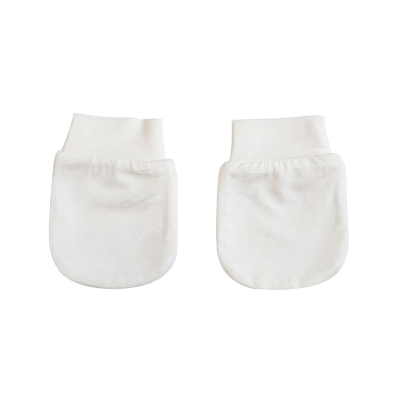 Bamboo Fiber Baby Clothes and Gloves Set