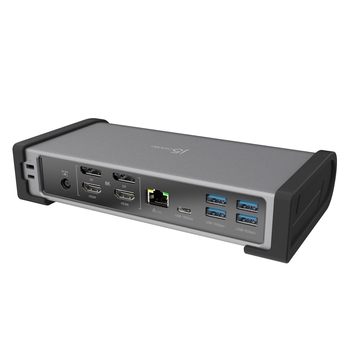 j5create JTD568 mobile device dock station Universal Grey