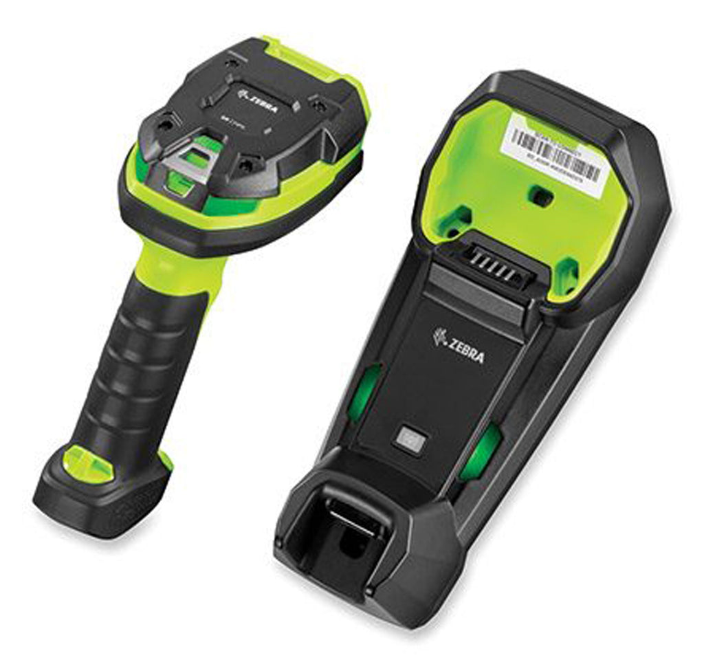 Zebra LI3678-ER Handheld bar code reader 1D Black, Green