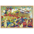 A SUNDAY UNDER ACROPOLIS V2 Premium Framed Poster