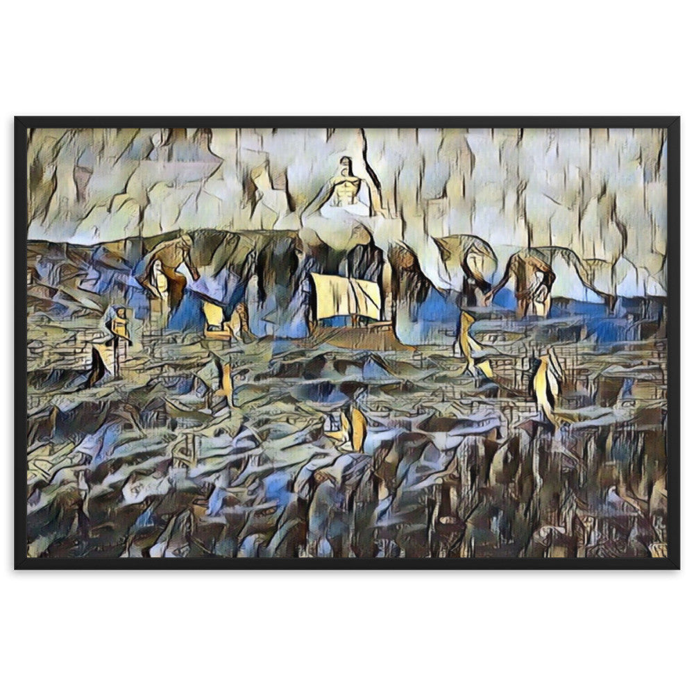 AS YOU SET OUT FOR ITHACA Premium Framed Poster