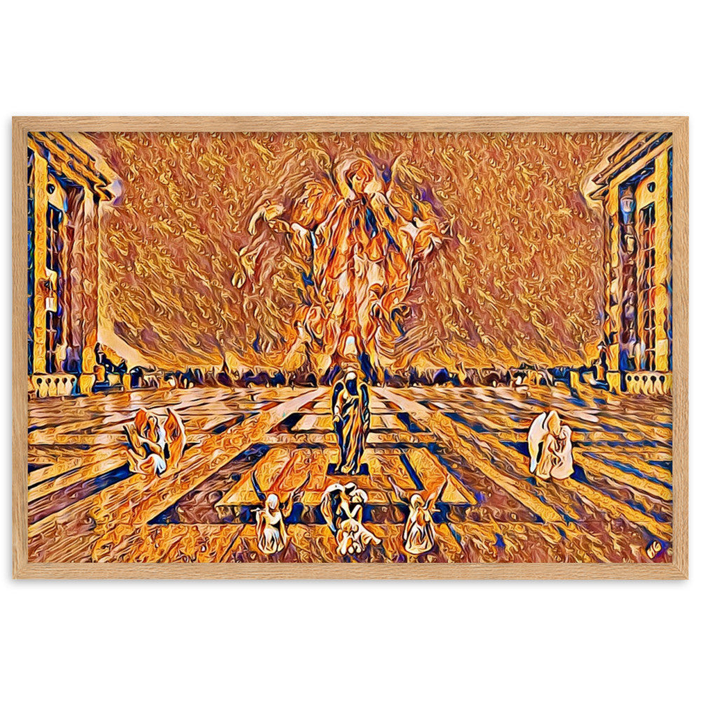 WHEN SEASONS BECAME ANGELS TO TELL YOU I WILL LOVE YOU FOREVER TALE Poster