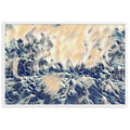 DANCE ME LIKE THE RAIN THAT BURNING OUT THE FIRE AROUND ME Velvet Framed Poster