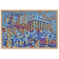 A SUNDAY UNDER ACROPOLIS V2 Premium Framed Poster