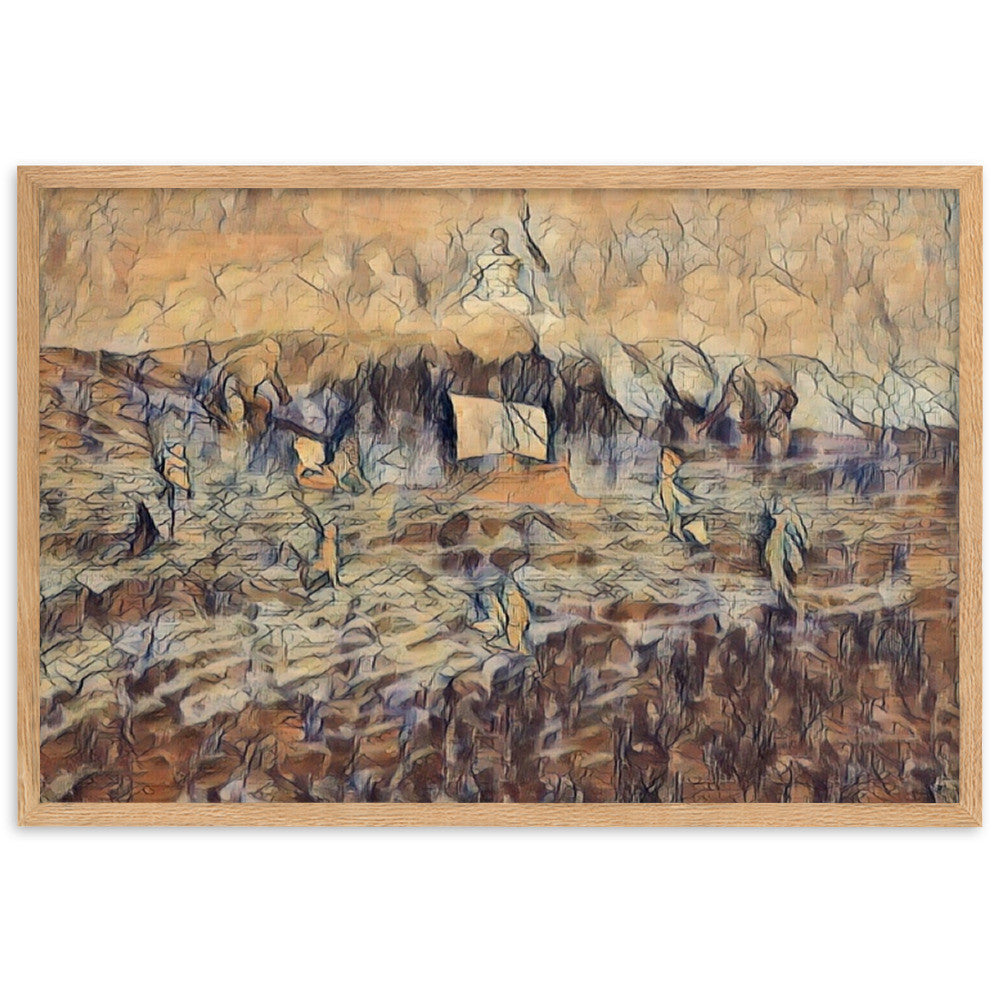 AS YOU SET OUT FOR ITHACA Premium Framed Poster