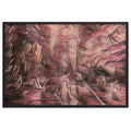 WHEN YOUR KISS WATERED ALL MY SENSES PREMIUM Framed Poster