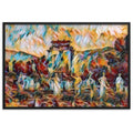 A SUNDAY AT THE ORACLE OF DELPHI Premium Framed Poster