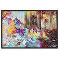 AMONG THE FOUR SEASONS YOU ARE THE FIFTH SENSE UPPER Framed Poster