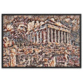 A SUNDAY UNDER ACROPOLIS V2 Superior Framed Poster