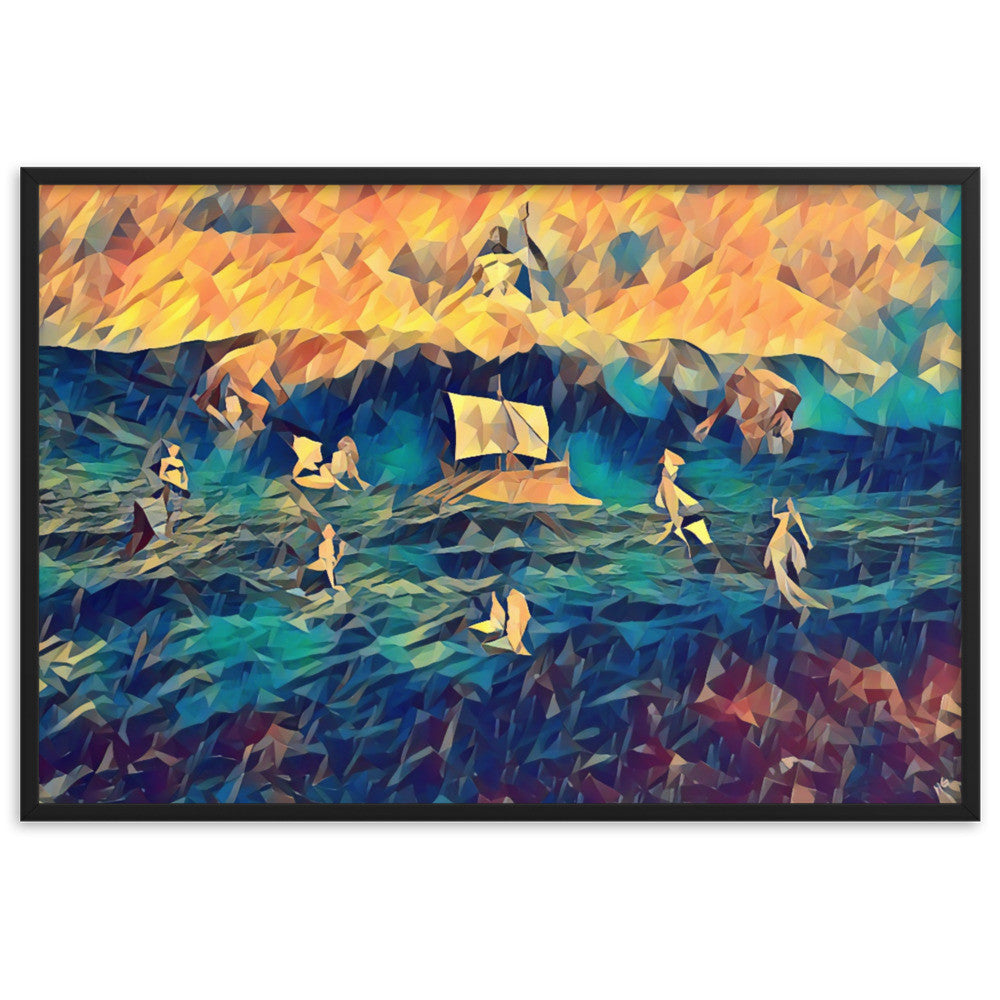 AS YOU SET OUT FOR ITHACA Superior Framed Poster
