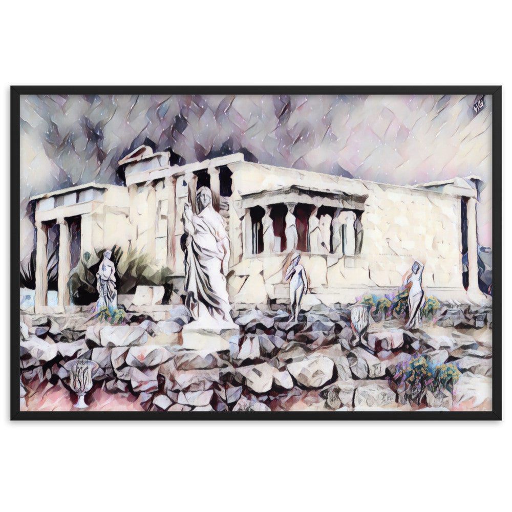THREE CHARITIES V2 Superior Framed Poster