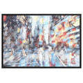 WHEN YOUR KISS WATERED ALL MY SENSES UPPER Framed Poster