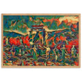 A SUNDAY AT THE ORACLE OF DELPHI Premium Framed Poster