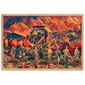 A SUNDAY AT THE ORACLE OF DELPHI Premium Framed Poster