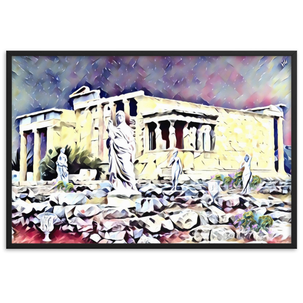 THREE CHARITIES V2 Superior Framed Poster