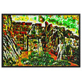 PERSEUS ON THE ROAD TO LION GATE Superior Framed Poster