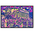 A SUNDAY UNDER ACROPOLIS V2 Superior Framed Poster